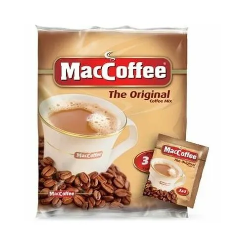 Kafijas šķīstošais dzēriens 3in1 Original 10x20g, MacCoffee