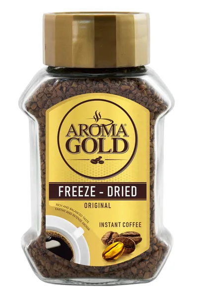 Šķīstošā kafija AROMA GOLD 200g