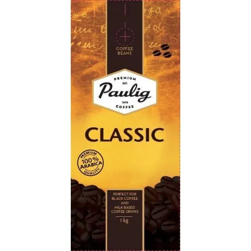 Kafijas pupiņas Classic 1kg, Paulig