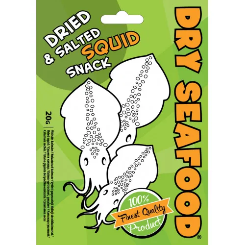 Kalmārs vītināts Dry Seafood 20g