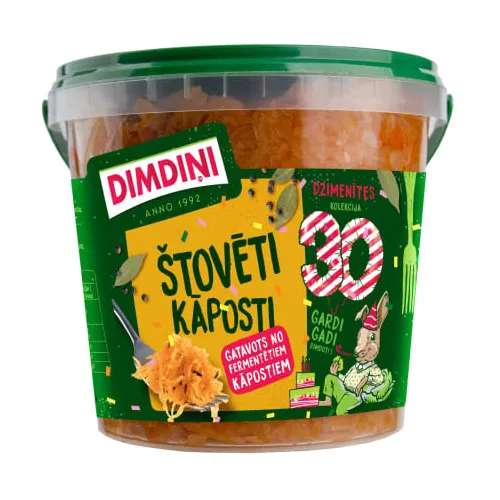 Kāposti štovēti 700g spainītī