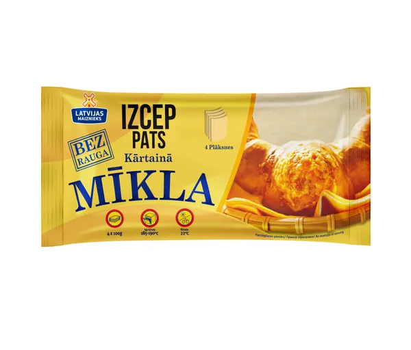 Mīkla Latvijas Maiznieks kārtainā sald. 400g