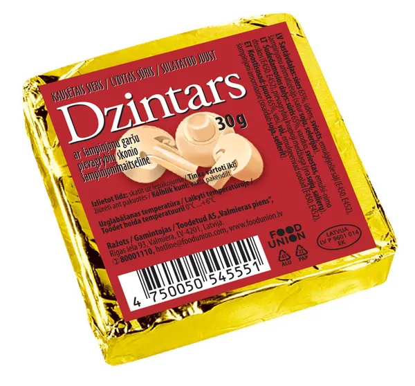 Kaus.siers Dzintars ar šampinjoniem 30g