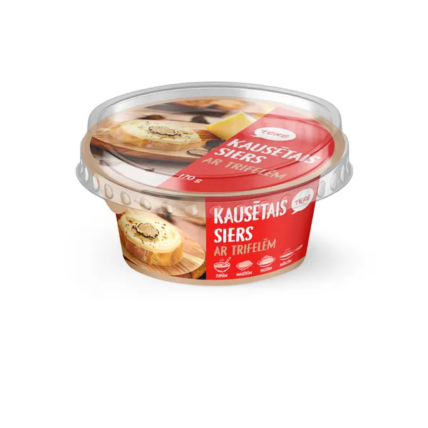 Kausētais siers TERE ar trifelēm 170g