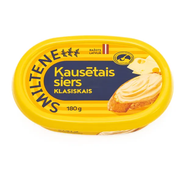 Kausētais siers Klasiskais 180g, Smiltene