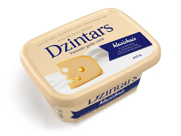 Kausētais siers DZINTARS klasiskais 200g