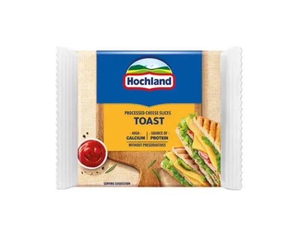 Kausētais siers šķēlēs Toast 130g, Hochland