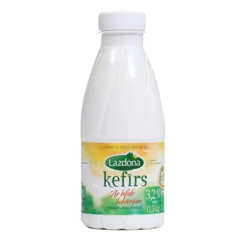 Kefīrs 3,2 % pudelē 0.5kg