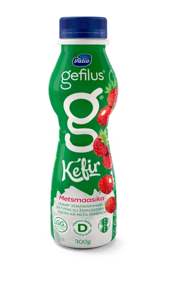 Kefīrs ar meža zemenēm 300g, Gefilus