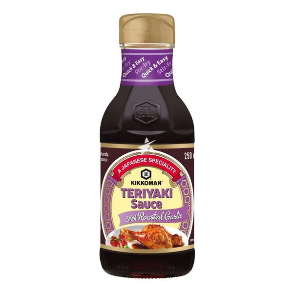 KIKKOMAN MĒRCE TERIYAKI AR CEPTIEM ĶIPLOKIEM 250 ML