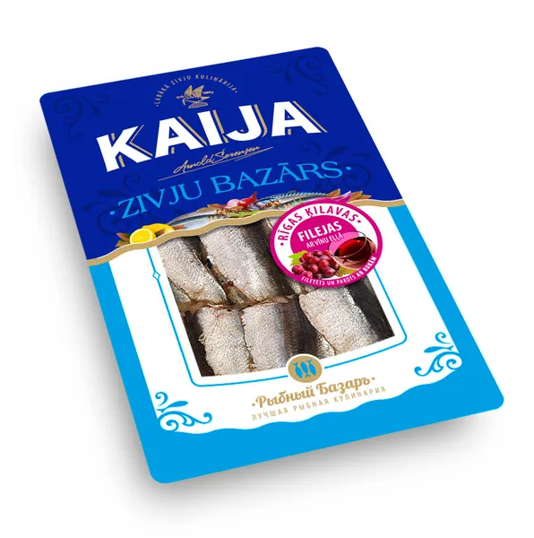 Ķilavu filejas vīnā 150g (105g), Kaija