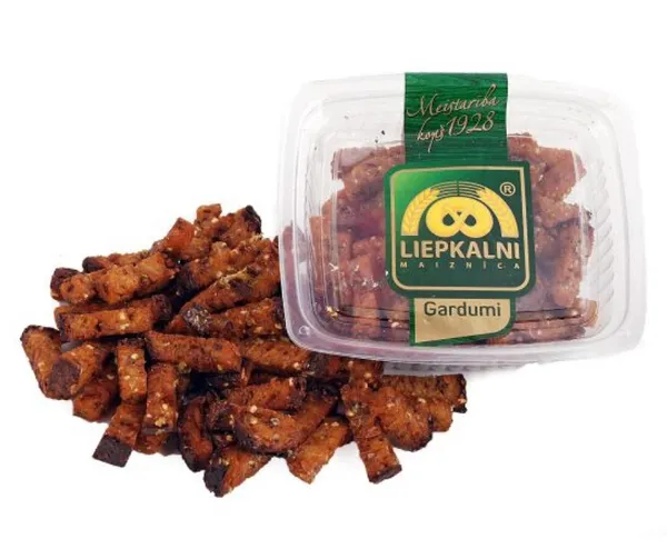 Ķiploku grauzdiņi Gaišie 200g, Liepkalni