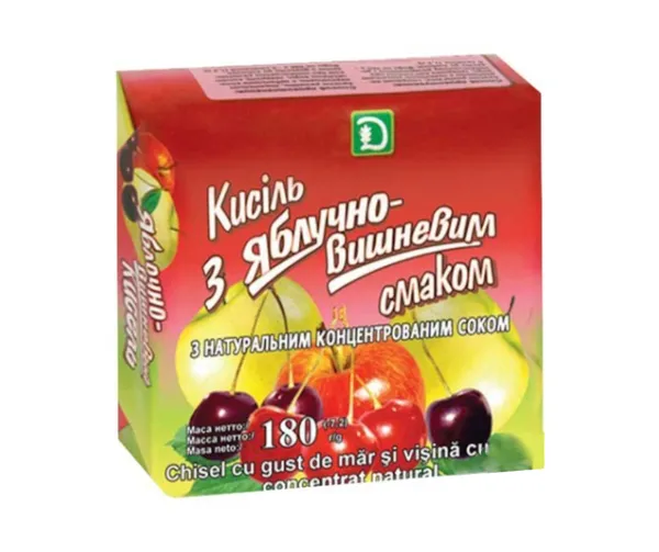 Ķīselis ar ābolu - ķiršu garšu 180g