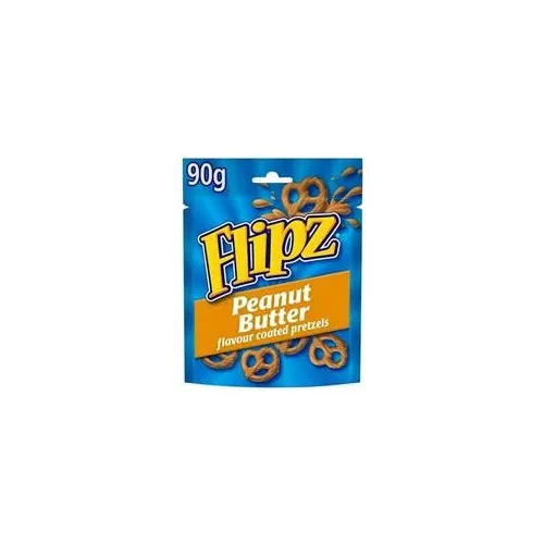 Kliņģerīši FLIPZ Peanut Butter pretzels 90g