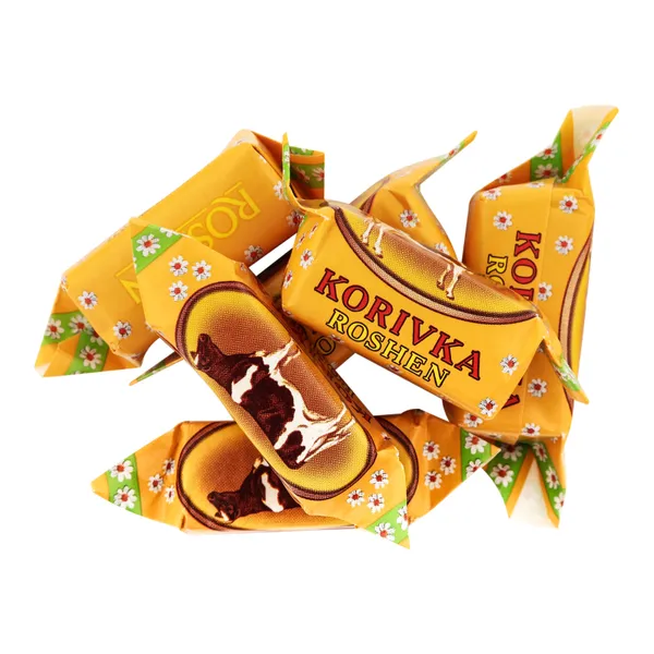 Konfektes Korivka (Gotiņa), sveramas, Roshen