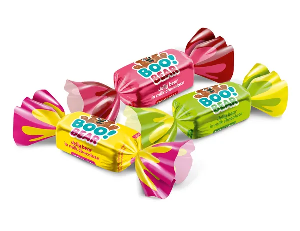 Konfektes marmelāde šokolādē Boo! Bear!, sveramas, Roshen
