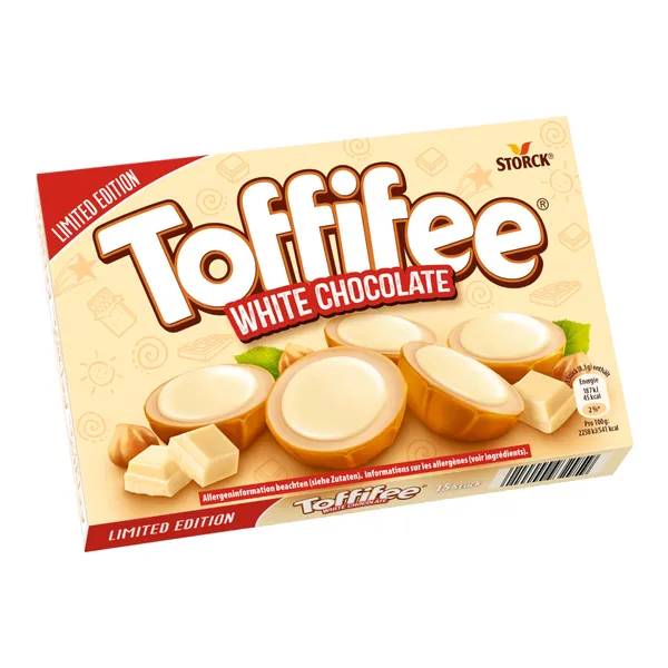 Konfektes White 125g, Toffifee
