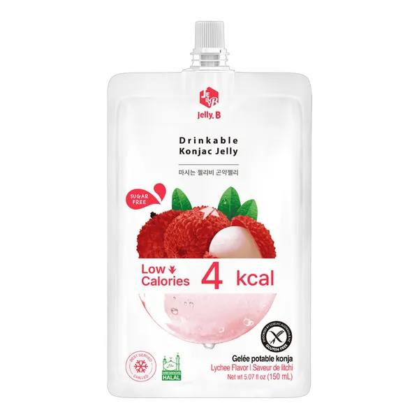 Konjac želeja ar līčiju garšu 150ml, Jelly.B