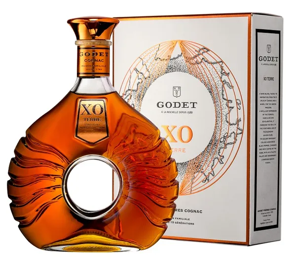 Konjaks Godet X.O. Terre 40% 0.7l GB