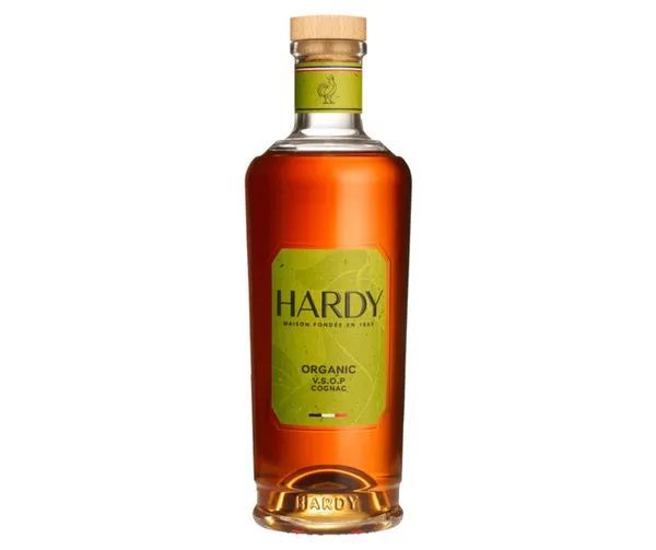 Konjaks Hardy VSOP Organic (ar kasti) 40% 0.7l