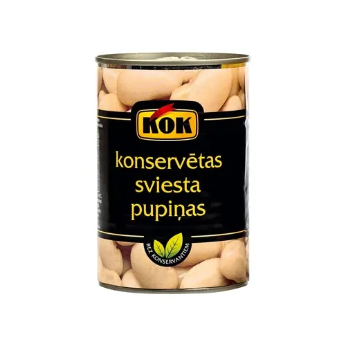 Pupiņas sviesta konservētas Kok 400g/240g