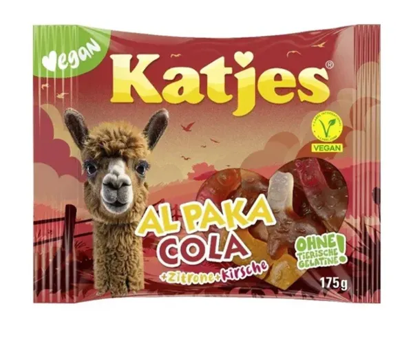 Košļ. konfektes Al-Paka Cola 175g, Katjes