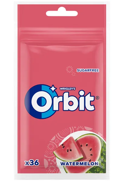 Košļājamā gumija Arbūzu garša pouch 36 gab. 50g, Orbit