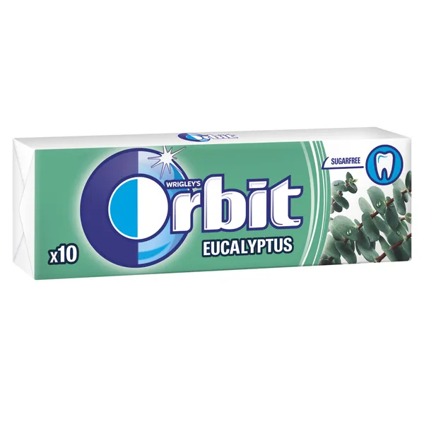 Košļ.gumija Orbit eucalyptus 14g