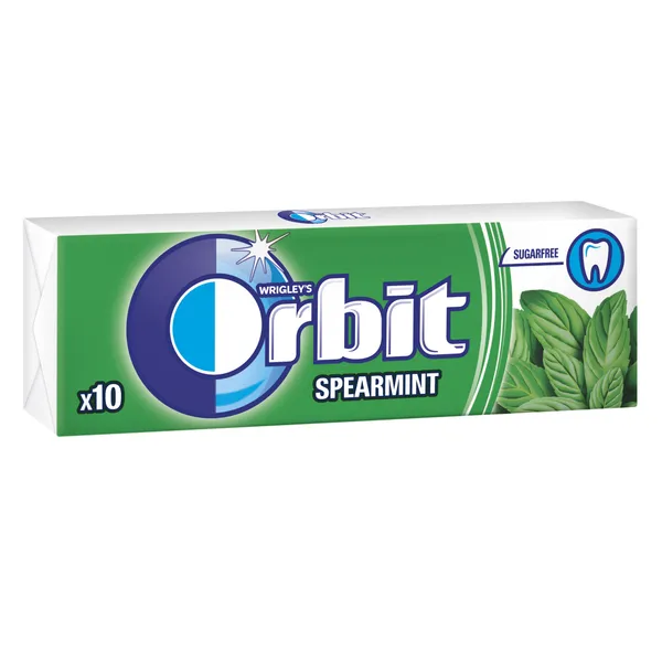 Košļ.gumija Orbit spearmint 14g