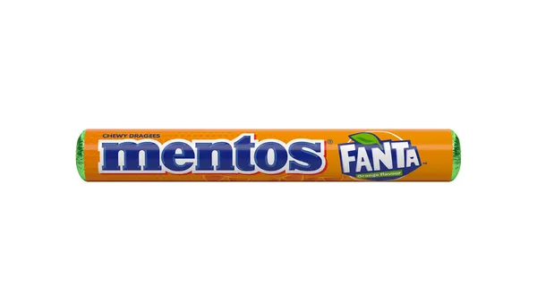 Košļājamās konfektes Fanta 37.5g, Mentos