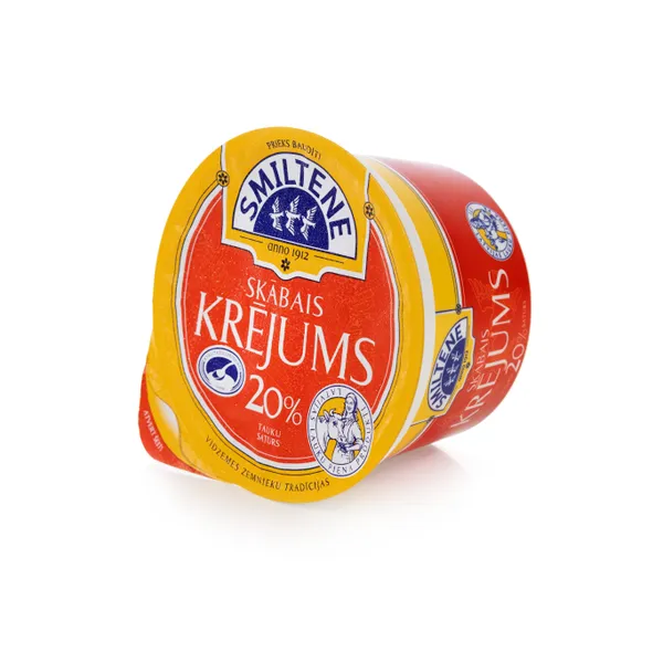 Krējums skābais Smiltene 20% 200g