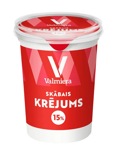 Skābais krējums VALMIERA 20% 450g