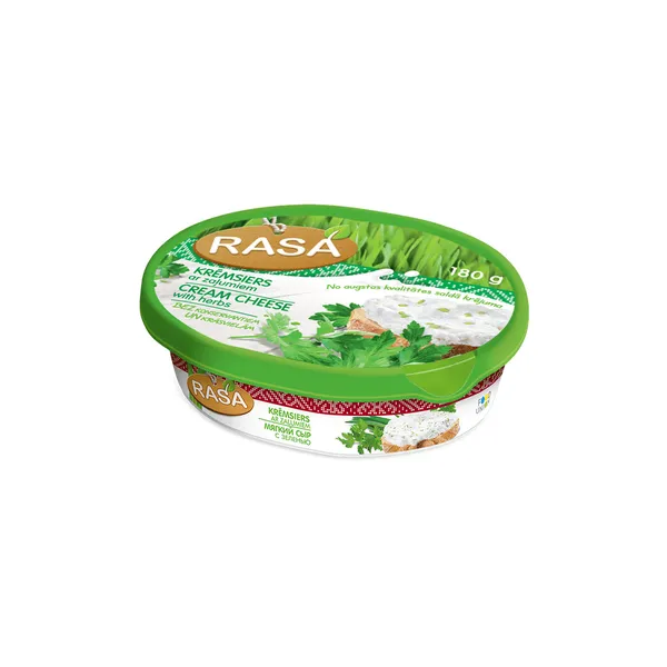 Krēmsiers Rasa ar zaļumiem 180g