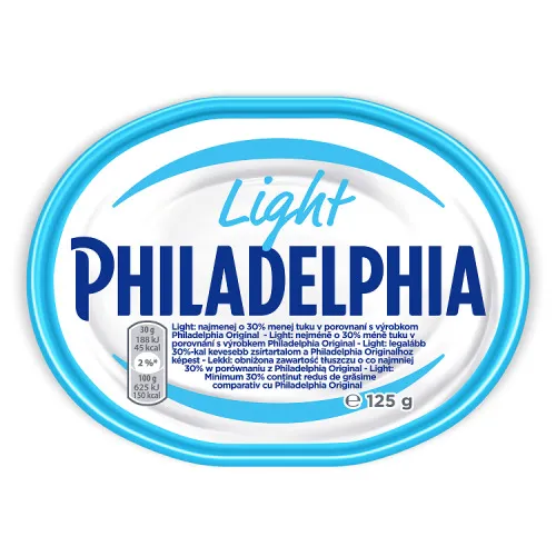 Krēmsiers PHILADELPHIA Light 125 g