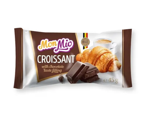 Kruasāns ar šokolādes pildījumu 45g, Mon Mio
