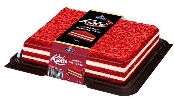 Kūka biskvīta Samtainā 870g, Latvijas Maiznieks