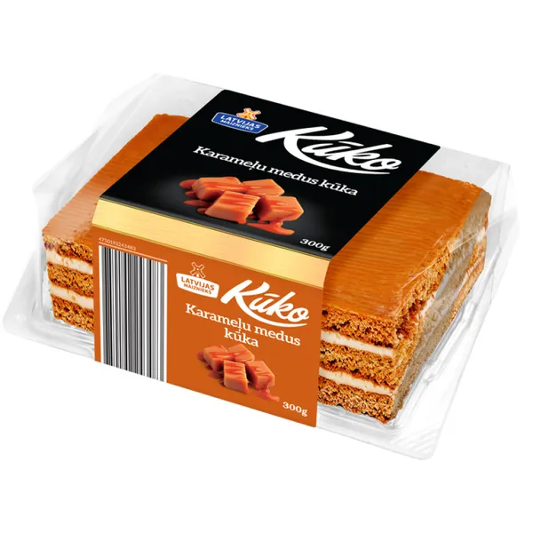 Kūka Karameļu-medus Kūko LATVIJAS MAIZNIEKS 300g