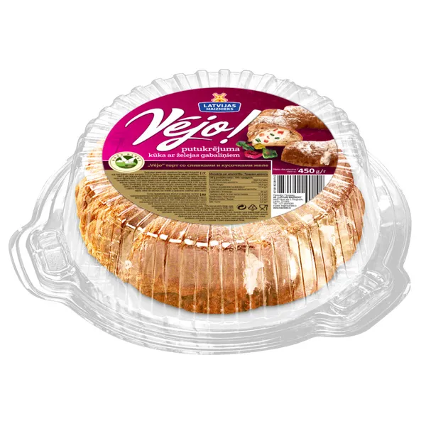Kūka putukrējuma ar želejas gab. Vējo! 450g, Latvijas Maiznieks