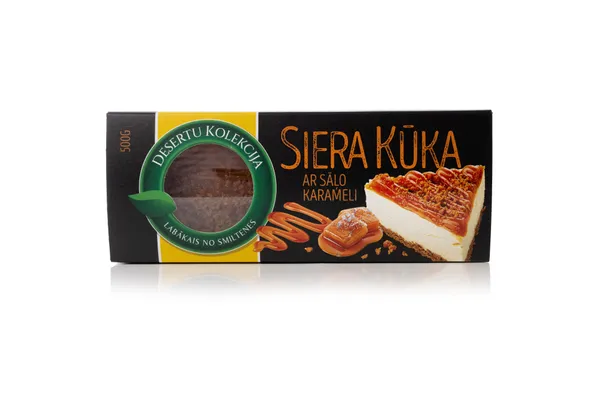 Kūka siera ar sāļo karameli 500g, Smiltene