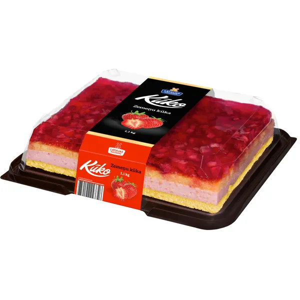 Kūka Zemeņu Kūko 1.1kg, Latvijas Maiznieks