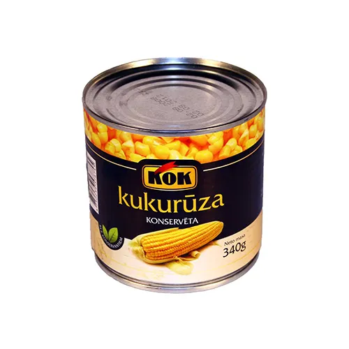 Kukurūza konservēta Kok 340g/285