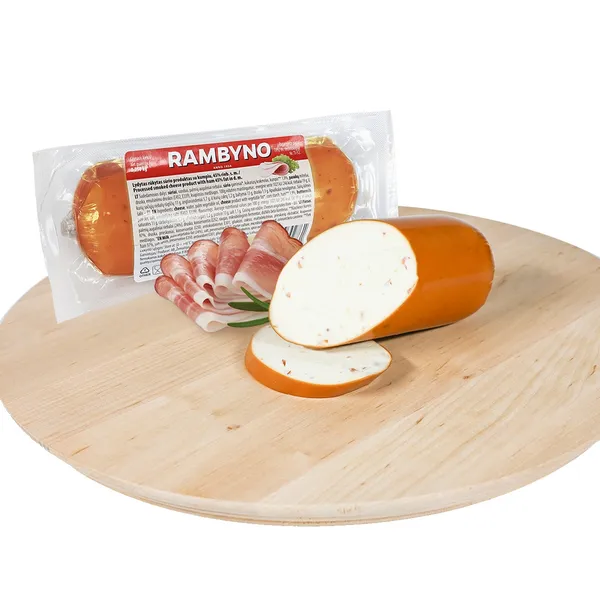 Kūp. kausēts siera izstr. šķiņķis 250g, Rambyno