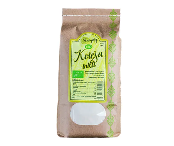 Kviešu Milti BIO 1kg, Kaņepītes