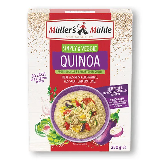 Kvinoja baltā 250g Mullers