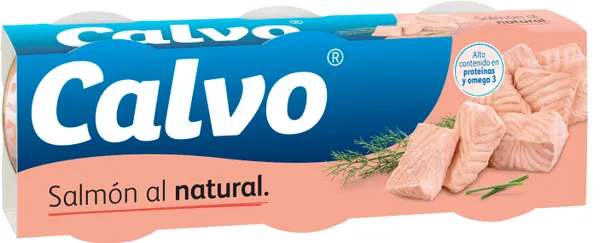 Laša fileja savā sulā 3x80g (56g), Calvo