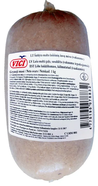 Laša maltā gaļa, saldēta 1kg, Viči