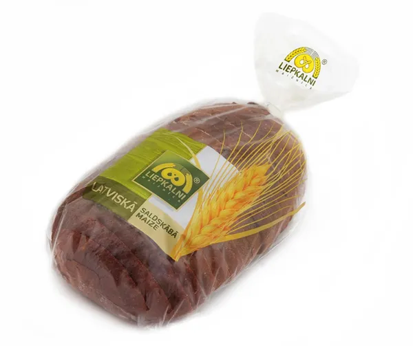 Latviskā saldskābmaize griezta 800g, Liepkalni
