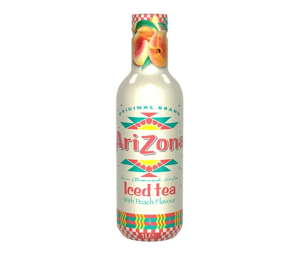 Ledus tēja ar persiku garšu un saldinātājiem 1l PET, Arizona