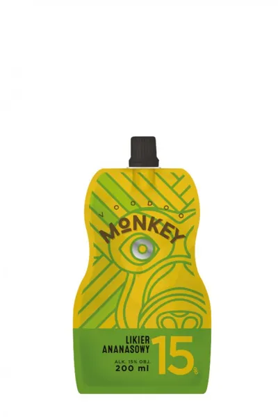 Liķieris Ananasu 15% 200ml, Voodoo Monkey