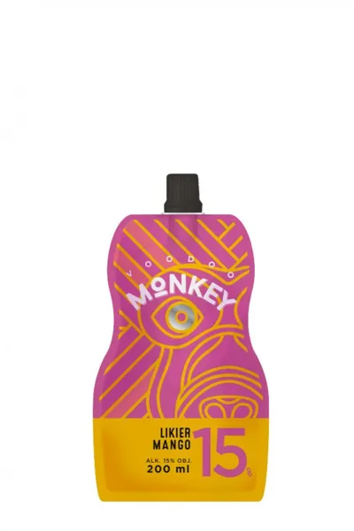 Liķieris Mango 15% 200ml, Voodoo Monkey